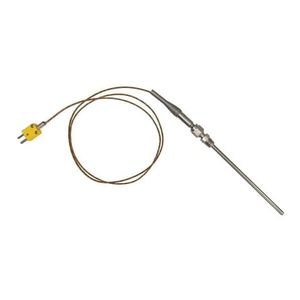 Temperature Probe, Type K, 15" L, Heatsh